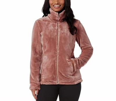 32 Degrees Ladies' Plush Jacket DEEP BLUSH SMALL 4/6