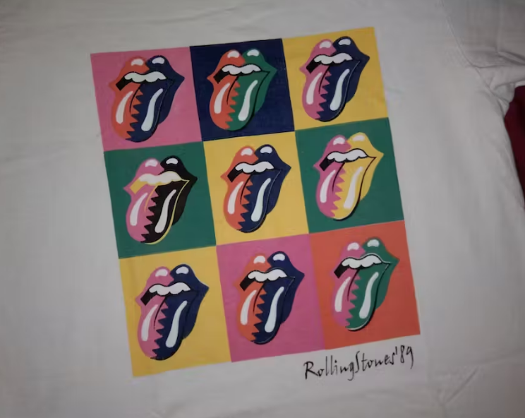 VTG Jun Takahashi Undercover x Rolling Stones 1989 tshirt