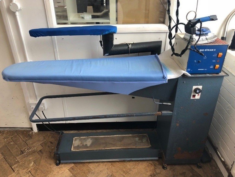 Stirovap Commercial Steam Iron and Vacuum Table in Stoke Newington