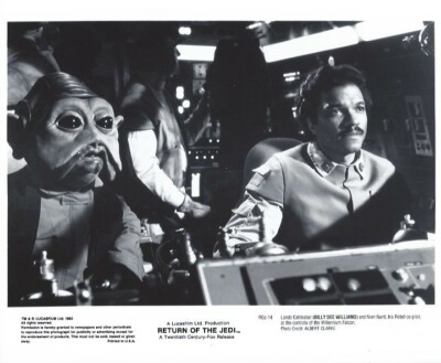 Star Wars ROTJ Press Kit 8x10 Licensed Photo Lando & Nein Numb not Official Pix
