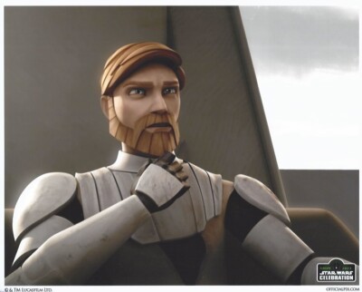 Obi-Wan Clone Wars Official Pix 8x10 Licensed Star Wars Photo Celebration 2023