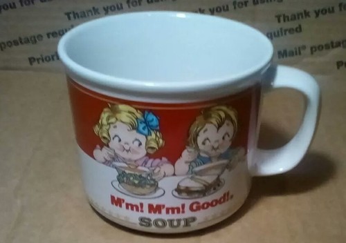 2 Campbell's Soup Mug Westwood 1991 14 ounces