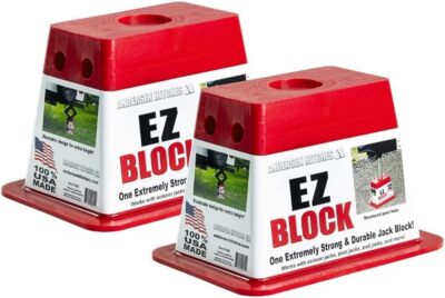 | RV & Trailer Accessories | 2-Pack Trailer EZ Jack Blocks | Leveling System | R