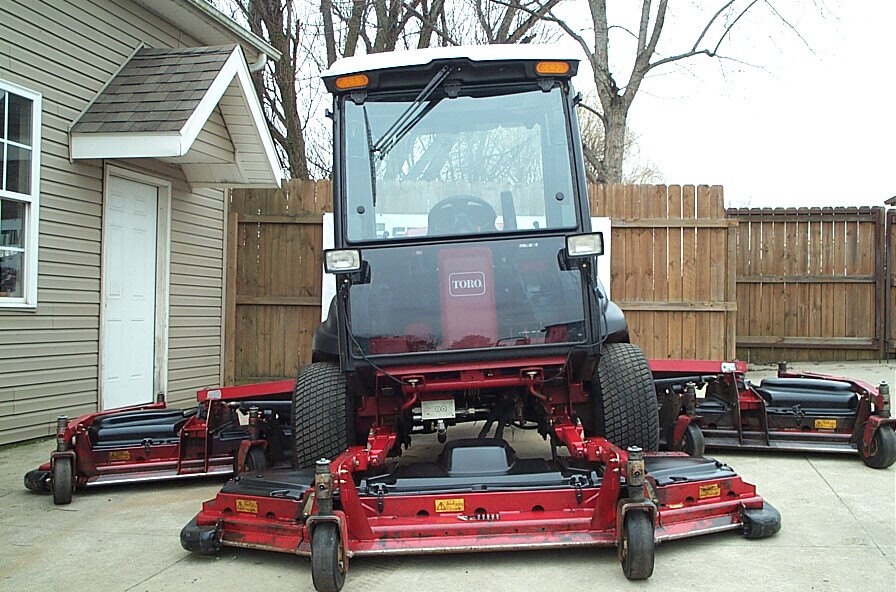 2013 Toro 5910-D GroundsMaster Mower 4x4 16' cut 5900 Diesel Heat and Air