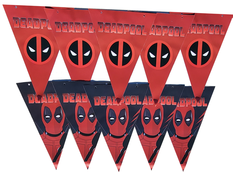 DEADPOOL balloon birthday party supplies favor centerpiece decoration theme
