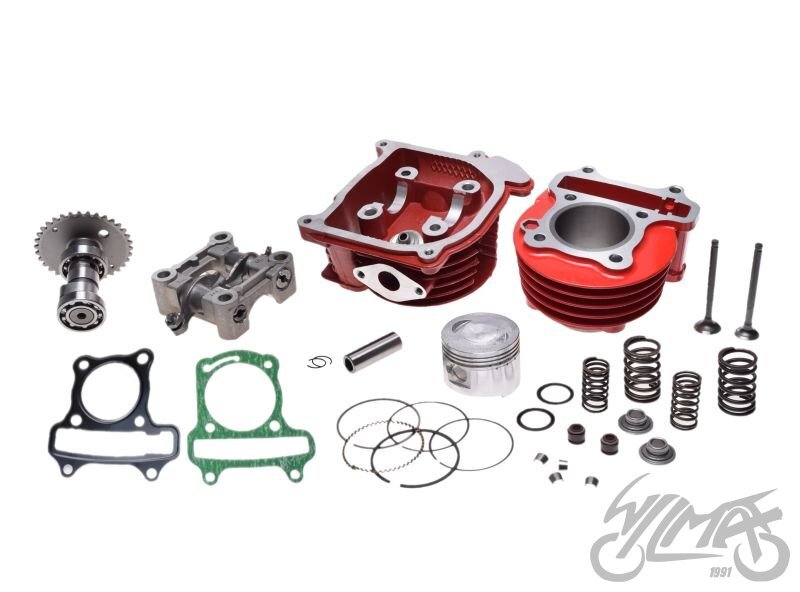 Cylindre + Culasse 80 Cc 4t Kpl