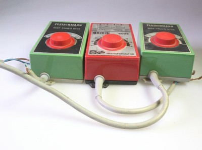 3 Trafos: 2x MSF-6735 1x LGB 5003 für Bastler ohne Stecker