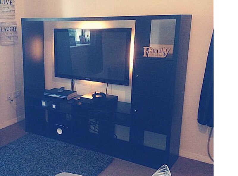 Black ikea lappland tv unit NEED GONE in Eastleigh, Hampshire Gumtree