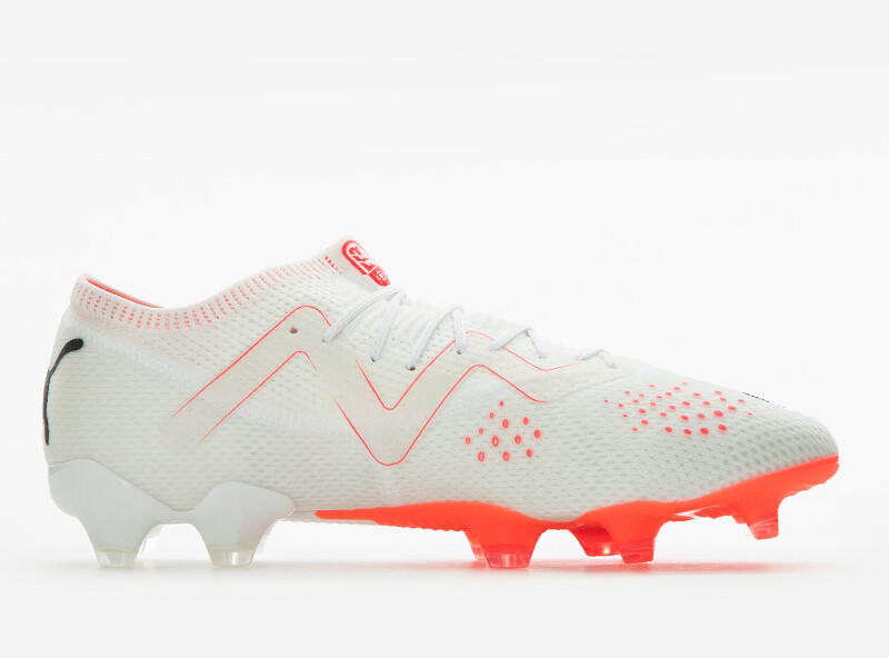 Pre-owned Puma Future Ultimate Low Fg/ag Men's Football Shoes Soccer Shoes 107359-01 In White