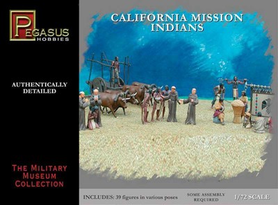 Pegasus Hobby 1/72 CA Mission Padre Indians PGH7051 707600070517