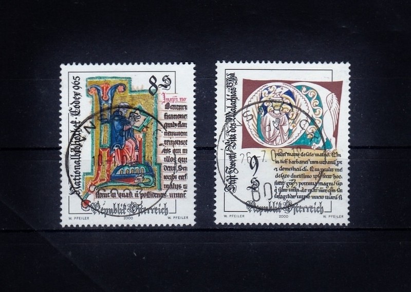 Autm_420 Einzelmarken 2314, 2329 Ê Aus 2000 - Kunsthandwerk