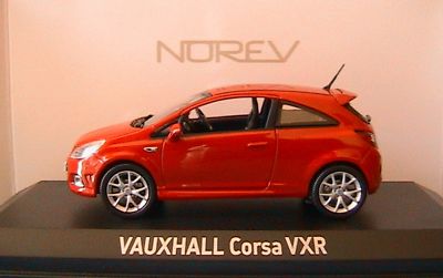 VAUXHALL CORSA VXR 2007 ROUGE NOREV 380006 1/43 RED ROT