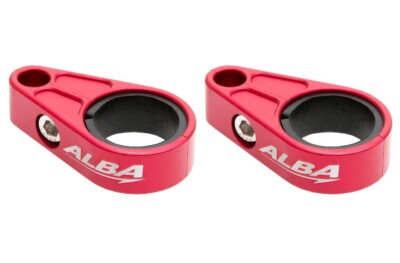 TRX 450R 400EX 400X Brake Line Clamps Billet  Alba Racing  BLC R