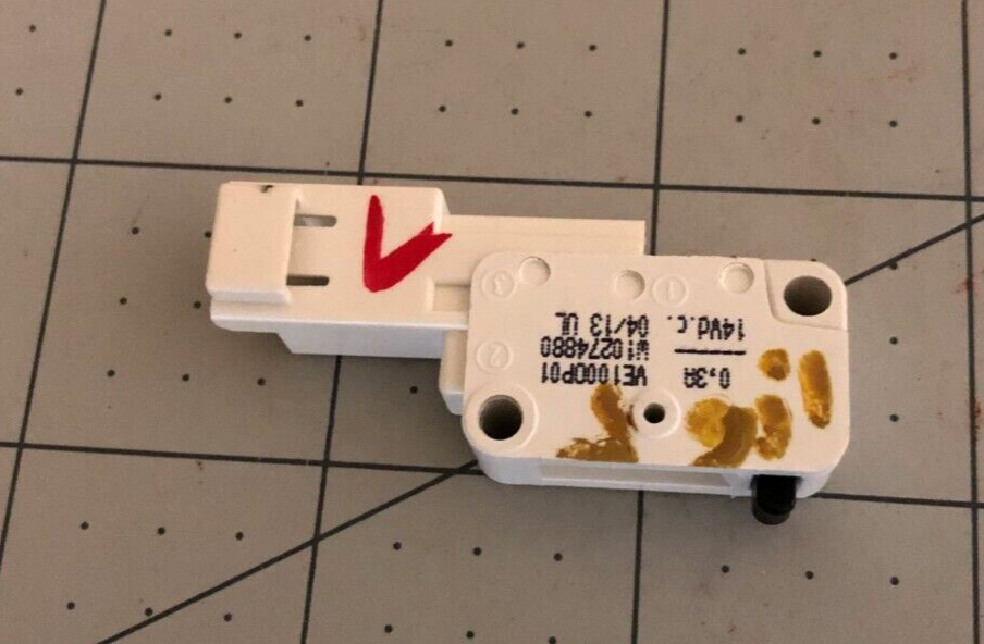 Whirlpool Dishwasher switch W10274880