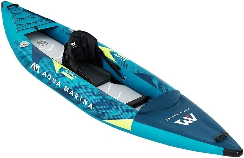 AQUA MARINA STEAM 312 INFLATABLE VERSATILE WHITEWATER KAYAK 1 PERSON