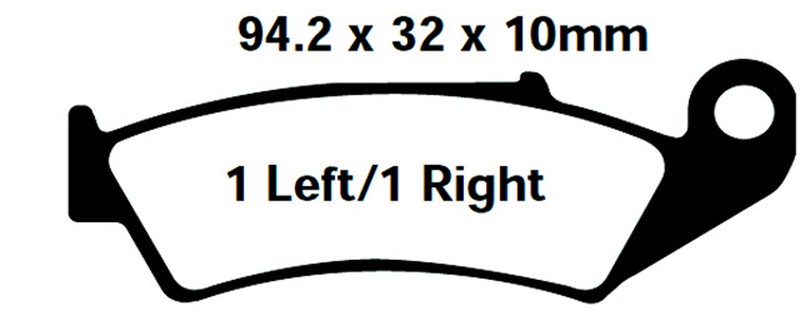 Garnitures De Freins ArriÃ¨Re Honda Nsr 250,Rvf 400 ,Vfr 400,Vfr 750,750 (Fa143)
