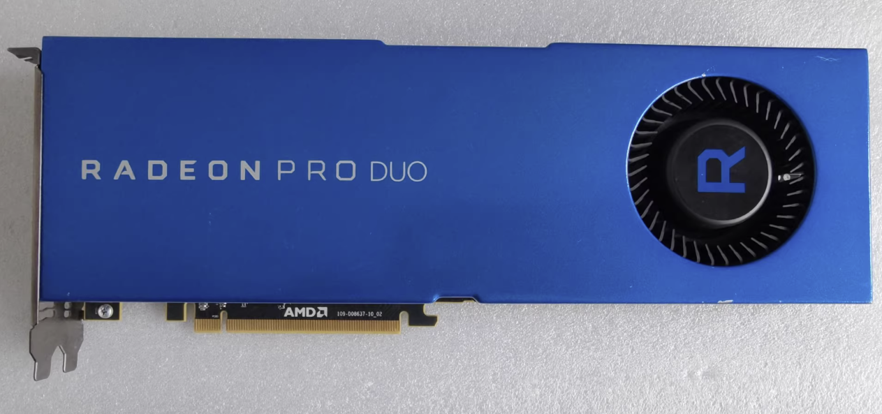 AMD Radeon Pro Duo 32GB GDDR5 512-bit Graphics Card 8PIN+6pin TDP