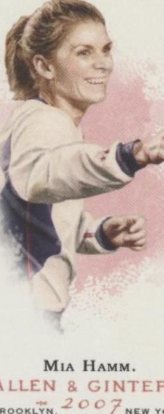 2007 Topps Allen & Ginter's Mia Hamm #272