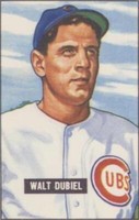 1986 C.C.C. 1951 Bowman Reprints - Walt Dubiel #283