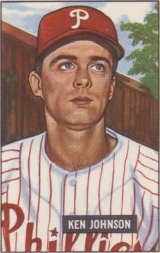 1986 C.C.C. 1951 Bowman Reprints - Ken Johnson #293