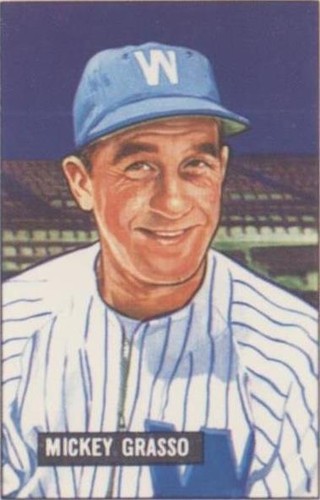 1986 C.C.C. 1951 Bowman Reprints - Mickey Grasso #205