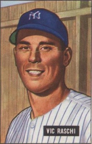 1986 C.C.C. 1951 Bowman Reprints - Vic Raschi #25