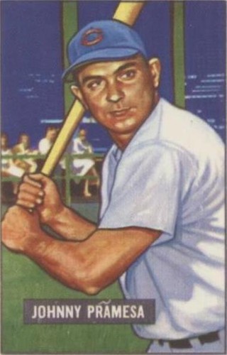 1986 C.C.C. 1951 Bowman Reprints - Johnny Pramesa #324