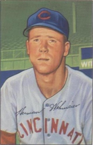 1987 C.C.C. 1952 Bowman Reprints - Herman Wehmeier #150