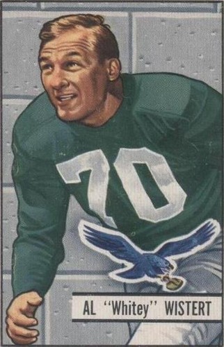 1951 Bowman Al Wistert #11