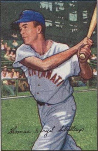 1987 C.C.C. 1952 Bowman Reprints - Virgil Stallcup #6