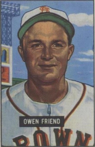 1986 C.C.C. 1951 Bowman Reprints - Owen Friend #101