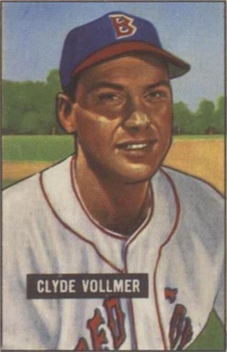1986 C.C.C. 1951 Bowman Reprints - Clyde Vollmer #91