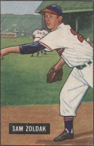 1951 Bowman - Sam Zoldak #114