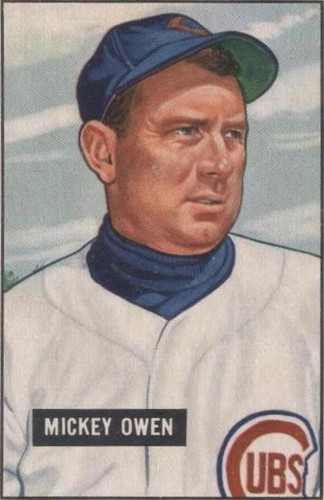 1951 Bowman - Mickey Owen #174