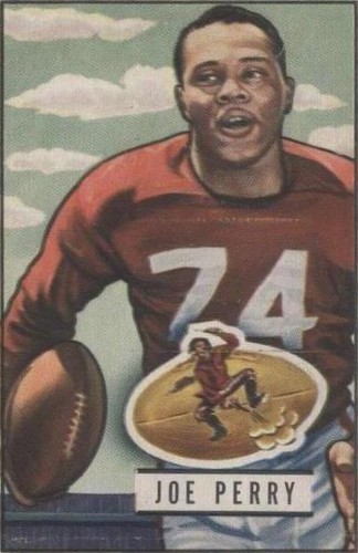 1951 Bowman Joe Perry #105