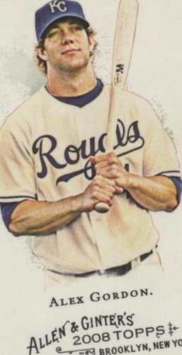 2008 Topps Allen & Ginter's - Alex Gordon #236