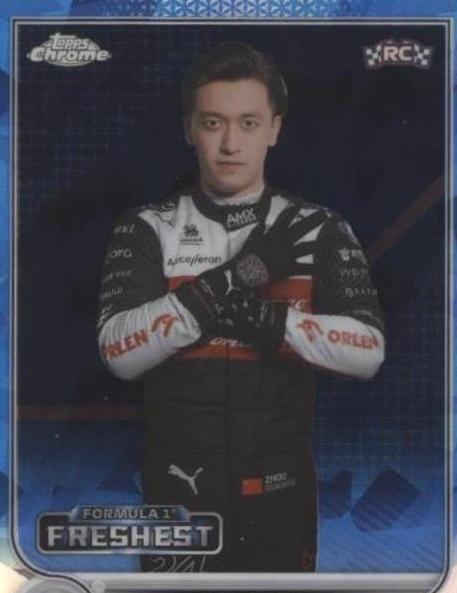 Zhou Guanyu Trading Cards for sale | eBay