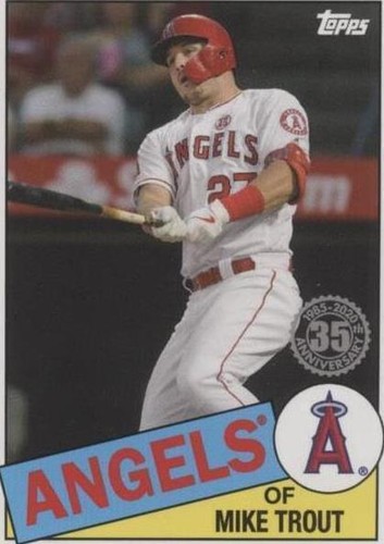 2020 Topps Mini - Mike Trout #85TB-5