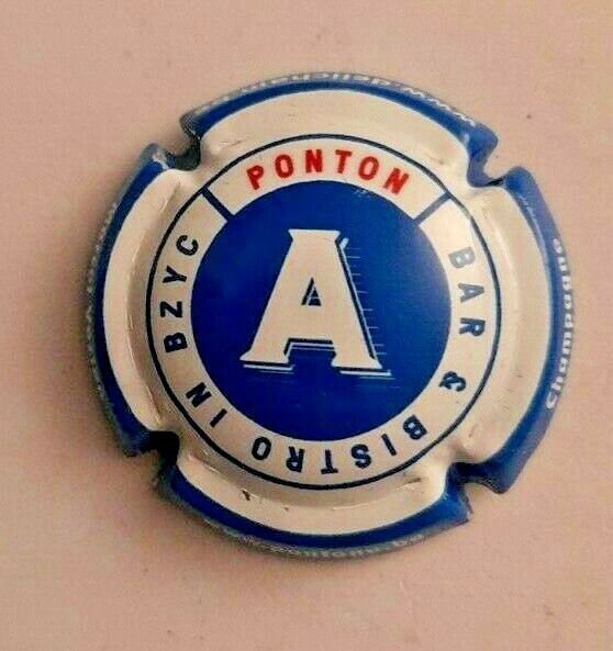 Capsule De Champagne Vezien Marcel N° 100 Bar Ponton A