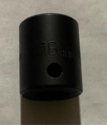 Armstrong 46-616A 16mm 3/8'' Drive Impact Socket 6pt. USA