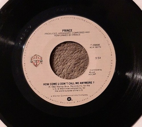 Prince 45 1999 / How Come U Don't Call Me Anymore? 1982