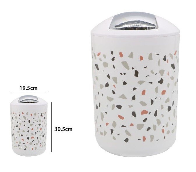 Pattumiera Cestino Secchio Rifiuti Gettacarte Accessorio Bagno Abstract dfh