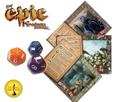 Tiny Epic Kingdoms 2nd Edition Kickstarter Deluxe Promo Pack  NEW