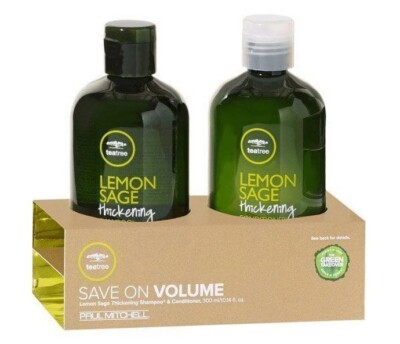 Paul Mitchell Tea Tree Lemon Sage Thickening Shampoo & Conditioner 10.4 Oz Duo