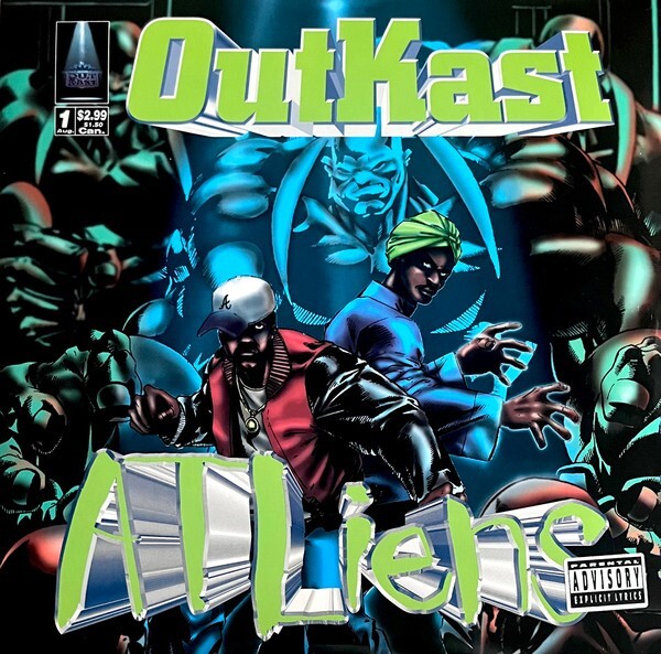 米2discs LP OutKast ATLiens 73008260291 LaFace Records /00520 OutKast / ATLiens 1996 US Original 2LP Vinyl LaFace Records