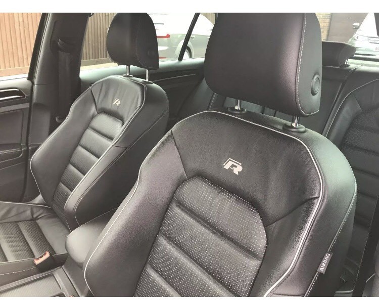 VW MK7 GOLF R FULL LEATHER HEATED SEATS BLACK IN IMMACULATE CONDITION