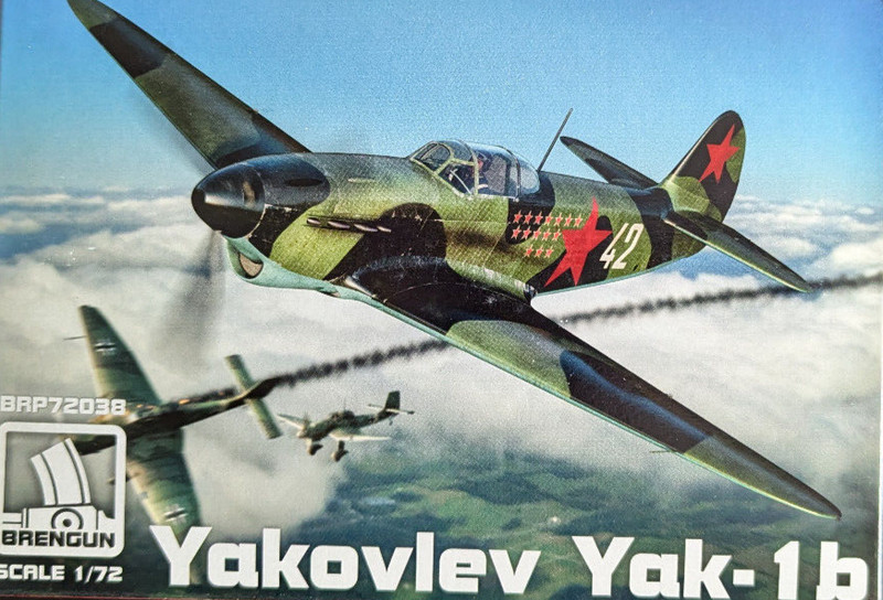 Brengun Brp72038 -  1:72  Yakovlev Yak-1 B