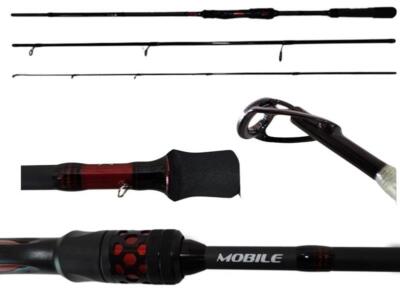 Daiwa Ninja X Mobile Spin 3-tlg. Angelrute 2,45m WG 5-30g 15-50g Raubfisch Hecht