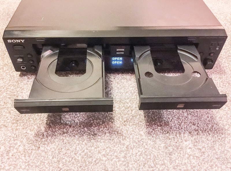 Sony RCDW100 Twin Deck CD Player + CD Recorder, Rewriter, Excellent