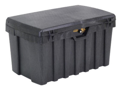 Great Choice Products Large 50 Gallon Heavy Duty Black Tuff Bin Lock Tool Box Security Locking Storage